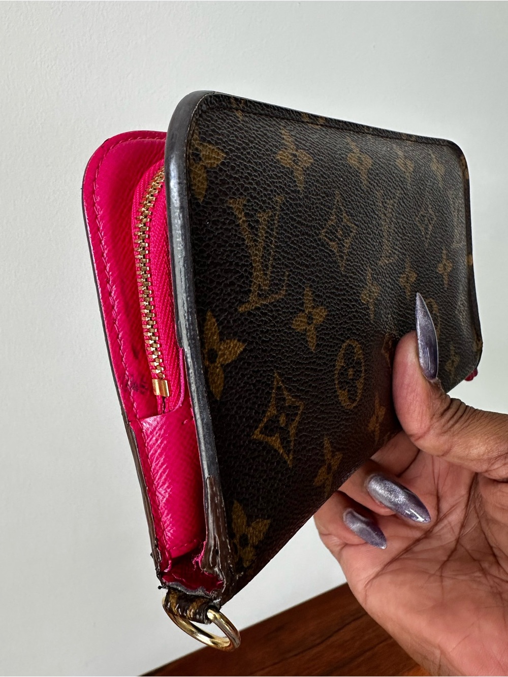 Louis Vuitton Monogram Insolite Long Wallet - Authentic - Picture 7 of 16